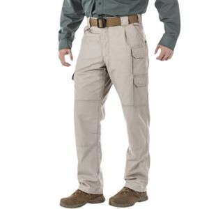 5.11 Tactical Men’s‎ Khaki Regular Fit Cotton Canvas Cargo Pant Style Size 32